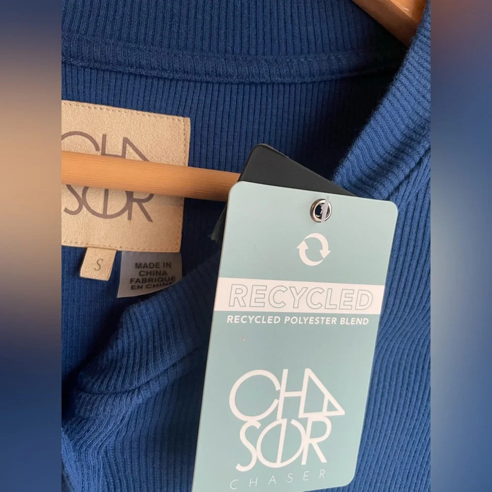 Chaser Blue Midi Dress NWT - Picture 12 of 12